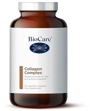 BioCare Collagen Complex, 120 Capsules | Vitamin C & Zinc with Marine Collagen, Hyaluronic Acid & Rosehip Powder, Skin, Joint and Bone Support