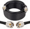 MOOKEERF PL259 Cavo UHF 50ft Cavo coassiale CB RG58 CB UHF maschio a maschio per radio CB, radio prosciutto, radio amatoriale, analizzatore antenna, misuratore SWR