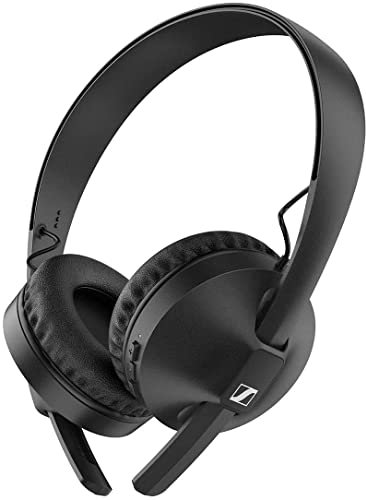 Sennheiser HD 250BT Bluetooth 5.0 Casque sans fil avec AAC, aptX™, aptX™ faible latence, technologie de transducteur et microphone intégré - Autonomie de la batterie de 25 heures, charge rapide USB-C