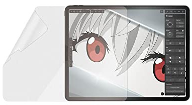 PanzerGlass Compatible con iPad Pro 12,9 (2018/20) CF Graphic Paper, Antibakt