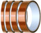 Youmile 4 Rollen Hochtemperatur Klebeband Hitzebeständiges Polyimid-Klebeband 4 Größe 1/8, 1/4, 1/2, 1 x 33m (108ft) Thermoklebeband Hochtemperatur Klebeband zum Abdecken, Löten, Wärmeübertragung