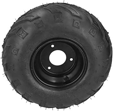 Entatial ATV Tubeless Reifen, 6 Zoll Felge 145/70-6 Reifen Flexibel für Go Kart UTV Quad Bike 4 Wheelers