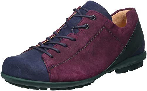 Think! Herren Kong Nachhaltige Wechselfußbett Schnürhalbschuhe, 5000 Magenta Kombi, 44 EU