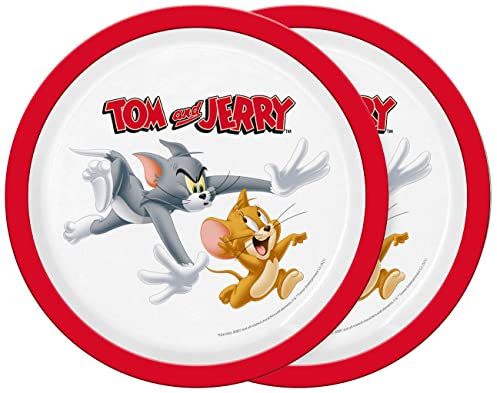 GEDALABELS Teller Tom & Jerry 2er Set 21,5cm