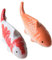 DIKACA 2st Schwimmende Fischornamente Für Die Badewanne Gefälschter Fisch Aquarium-Ornament Aquarium Schwimmender Fisch Koi-Fisch- Aquarienverzierung Keramik Flachwasser Zierfisch