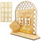 Ramadan Kalender, Eid Mubarak Kalender, Ramadan Dekorationen Countdown-Kalender für Zuhause, Ramadan Dekoration Aus Holz, Ramadan aus Holz Countdown-kalender Ornament, Ramadan Geschenke für Kinder