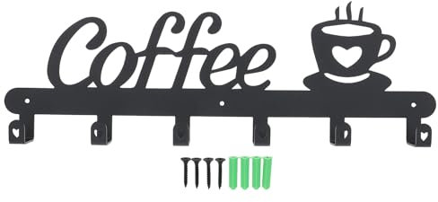 MAGICLULU 1ensemble Support Mural Pour Tasses Étagère De Rangement Pour Tasses À Café Installation Facile Pour Cuisine Et Maison