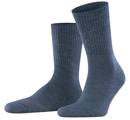 FALKE Unisex Socken Walkie Light U So Wolle Funktionsmaterial einfarbig 1 Paar, Blau Sky Blue 6868, 46-48
