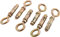 6-Piece 8mm Closed Hook Eye Bolt Shield Anchor Expansion Wall Bolts Versatile Fasteners for Masonry, Concrete, Brick, and Block