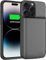 FLSTOR Battery Case for iPhone 15,7000mAh Rechargeable Charging Case for iPhone 15 6.1 inch, Full Protection, Heavy Duty, Indicators, Shockproof, Backup Battery, Black
