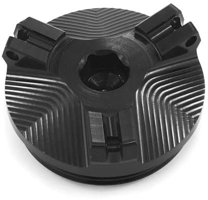 Für BMW R1200GS 2008-2012 ADV LC R1200R R1200RT R NineT Scrambler Motorrad Motoröl Einfülldeckel Schutz Tankdeckel(Black)