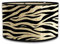 FANSU Lampenschirm fuir Tischlampe, Leopardenmuster Lampenschirm Hängelampe Lampenabdeckung für E27 Stehlampe Tischlampe Deckenleuchte Wohnzimmer Deko (Zebra,30x30x20cm)