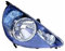 EDA PREMIUM auto Scheinwerfer Rechts 33101SAAG51 passend für HONDA JAZZ 2002-2008, (05 -), ohne Motor, elektrisch, H4, W5W, WY21W, ECE