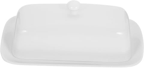 Amosfun Butterdose Butterschale Buttertablett Butterteller mit Deckel Lebensmittelbehälter mit Deckel Käseplatte küche zubehör mutfak aksesuarları küchenzubehör Butterhalter Violet