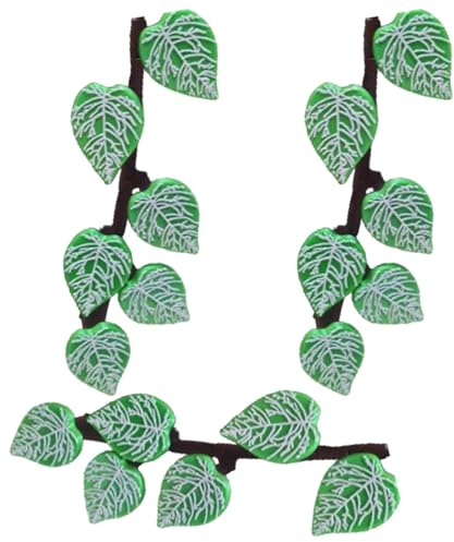 Renopfect Cute Fridge Magnets, Ivy Fridge Magnets, Cute Fake Fridge Sticker with Maple Leaves, Funny Home Decoration, Leaves Fridge Magnets for Men and Women