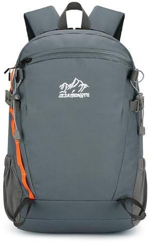 LJCZKA Wanderrucksack 28L Herren Damen Klein Trekkingrucksack Wasserdicht Reiserucksack mit Brustgurt für Camping Outdoor Wandern
