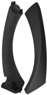 ANNAKETZPW Interior Door Handles Accessories for BMW for 3 Series for E90 2005-2012 Door Pull Handle Left/Right Inside Door Handle Cover Interior Door Handle Car Inner Door Pull Handles(Black Left)