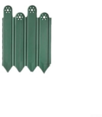 Outdoor Gartenzaun 10-teiliges Set für stilvolle Hof-Trennwände und dekorative Landschaftsgestaltung (Grün)