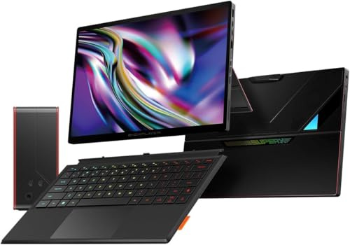 WEELIAO OneXPlayer Super X Gaming Tablet with AMD Ryzen AI Max+ 395 CPU, 8060S GPU, 14-inch 120Hz OLED, Liquid Cooled, Magnetic Keyboard (Max+ 395 64G+1TB)
