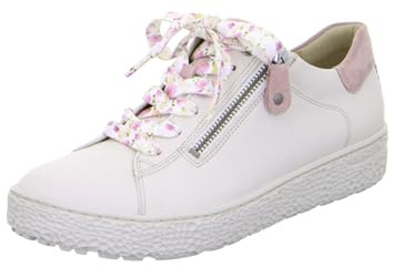 Hartjes Halbschuh Phil Shoe 162.1401/1332.46, Glattleder mit Velour Details, Beige-Altrosa, Weite H, Fußbett zum Wechseln Beige