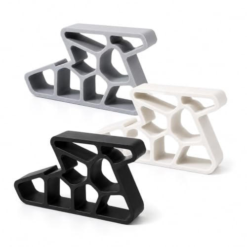 Window and Door Wedge Stopper, Set of 3 – Heavy Duty Safety Lock for Balcony, French & Patio Doors | Non-Slip Strong Grip