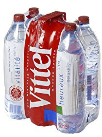 Eau minérale Vittel - 6 x 1 l