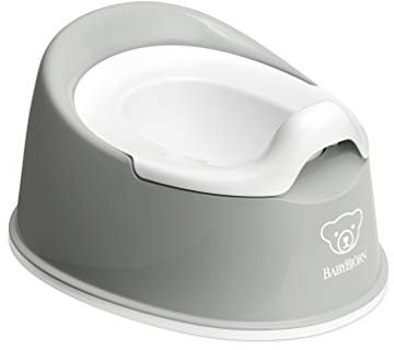 BabyBjörn Cleveres Töpfchen, Grau/Weiß