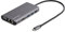 StarTech.com DKT30CHVAUSP USB-C-Multiport-Adapter (HDMI oder VGA, 100 W PD, angeschlossenes 30-cm-Hostkabel, SD-Kartenleser, USB-C-Minidock), 116 mm x 60 mm x 15 mm