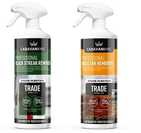 Caravan King FAM0485 Cleaner Black Streak/Bug & Tar Remover (Pack of 2), Colourless, Set of 2