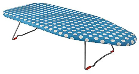 Tabla de Planchar de Viaje Plegable, Plancha Pequeña para Camping, Extra Compacta