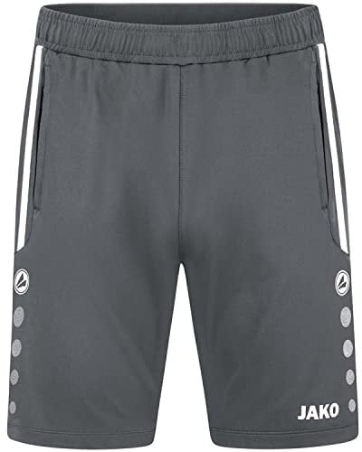 JAKO Herren Trainingsshorts Allround, Anthra Light, XXL