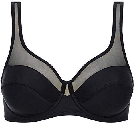 DIM Soutien-Gorge Femme Avec Armatures Generous Classique x1, Noir, 115D