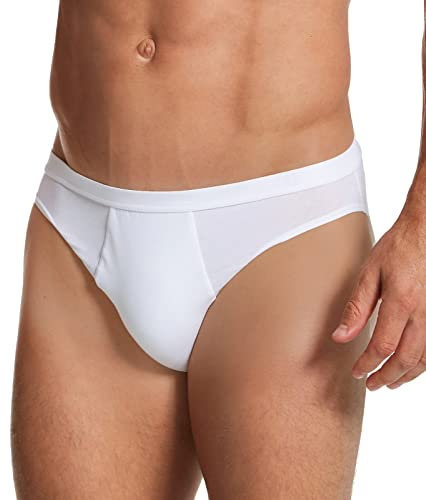 HOM Slip Micro Confort Supreme Cotton, Mutande da Uomo Uomo, Blanc, M