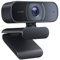 BEOEE Webcam, webcam 1080P, doppio microfono stereo, USB Plug & Play, webcam HD PC compatibile con Skype, Zoom, FaceTime, YouTube, PC, Mac, laptop