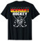 Deutschland Eishockey Fans Trikot Deutschland Flagge Puck Hockeyschläger T-Shirt