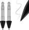 No Wear Out Lot de 2 stylos fins de rechange en acier inoxydable compatibles avec Microsoft Surface Slim Pen 2