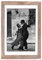 Stallmann Design Bilderrahmen mit Passepartout 70x100 cm (Bild 50x70) | Farbe: Wildeiche | 30 mm starke Rahmenleiste