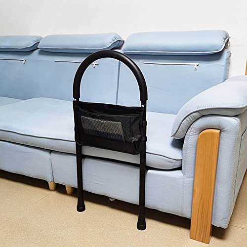 HACSYP bettgitter Bettgitter, verstellbares Bettgitter, tragbarer Seitengriff, seitliche Sicherheitshandläufe for Senioren, Fallschutz-Bettbarriere for Senioren, Handicap
