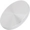 METALLIXITY Festes Aluminum Scheibe (M10x80mmx8mm) 1Stk Glas Tisch Oben Adapter Aluminum Kreis Scheibe - für Teestange und Sonstiges Glas Möbel Zubehör