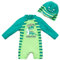 upandfast Abbigliamento da Spiaggia a Maniche Lunghe per Bambini(Dinosauro,24-36 Mesi)