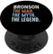 Bronson The Legend Name Personalisierte Niedliche Idee Herren Vintage PopSockets mit austauschbarem PopGrip