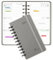 Taschenkalender 2025 Klein Spiral Hardcover, kalender 2025 A6 (16.5x10cm), Buchkalender 2025 (Jan.2025-Dez.2025), Wochenplaner mit PU-Leder, Terminplaner Planer 1 Woche 2 Seite