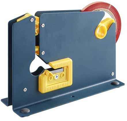 SPRINTIS - Beutelverschlussgerät für Klebebänder 9-12 mm,stabiles Metallgehäuse