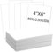 100 Blatt Weißes Dickes Papier Druckerpapier 230gsm 15.2x 10.2cm Dickes Papier zum Drucken Kartonpapier Druckerpapier Bastelkarton Pappe für Einladungen Menükarten Hochzeit DIY-Karten