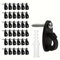 YGboost Hanger Hooks for String Lights, Windproof Screw Hooks for Indoor Outdoor Use, Christmas Screw Hooks for Patio Lights, Fairy Lights, Plants, and Party Decorations