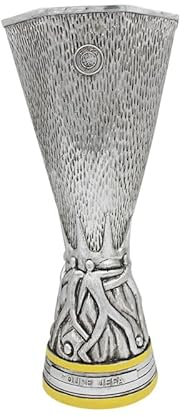 Replica del trofeo di calcio Europa League, decorazione per tifosi, collezionisti e souvenir, decorazione per ufficio o club