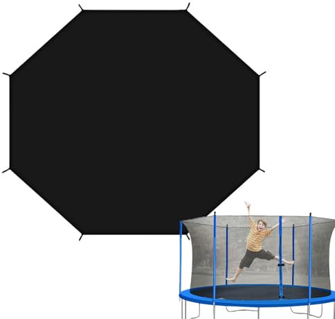 Housse de trampoline 305 cm - Imperméable - Protection solaire - Durable - Accessoire de trampoline pour l'extérieur - Résistant aux UV