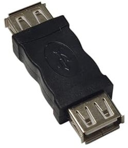 HAISENG Adaptateur USB femelle vers femelle pour ordinateur portable - Adaptateur USB femelle pour alimentation sans interruption - Convertisseurs USB