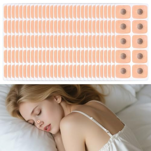 300 Stück Nasenpflaster Magnet, Nasenmagnet Atmen Nachfüllpackung, Premium Magnetic Nose Strip Starker Kleber, Für Anti-Schnarch, Fördert Den Schlaf, Erleichtert Das Atmen