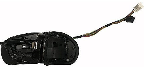 MAX mmb201-r Retrovisor eléctrico sin Cazoletas, Espejo Asférico cromado térmico